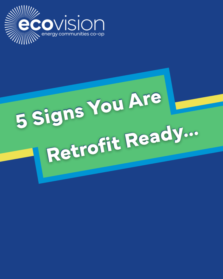 Title: 5 signs you are retrofit ready with ecovision logo in background
